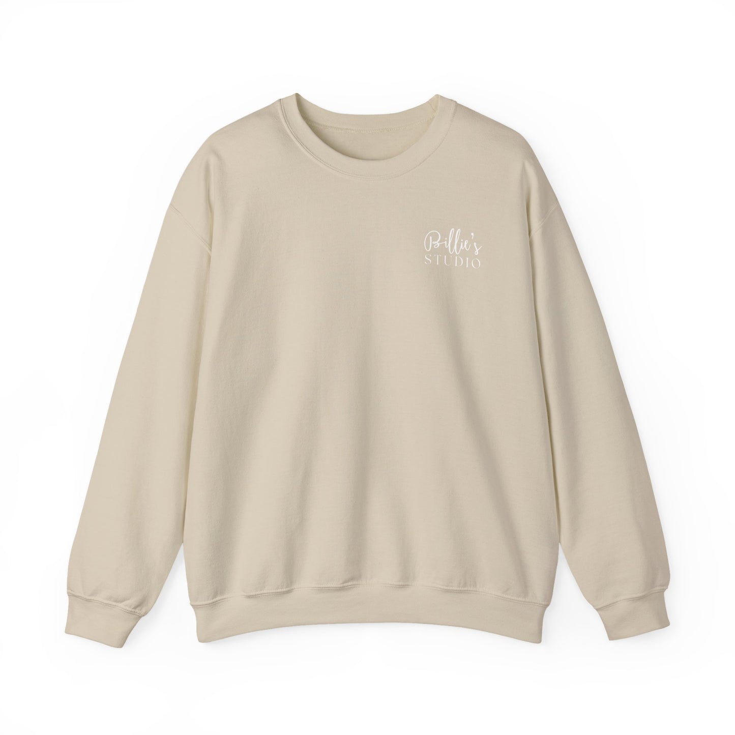 Billie’s Studio Pilates Club Sweatshirt – Soft Pink Edition