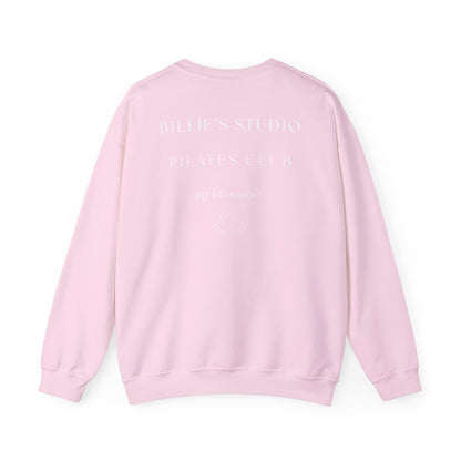 Billie’s Studio Pilates Club Sweatshirt – Soft Pink Edition