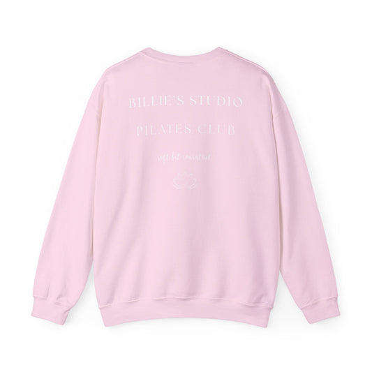 Billie’s Studio Pilates Club Sweatshirt – Soft Pink Edition