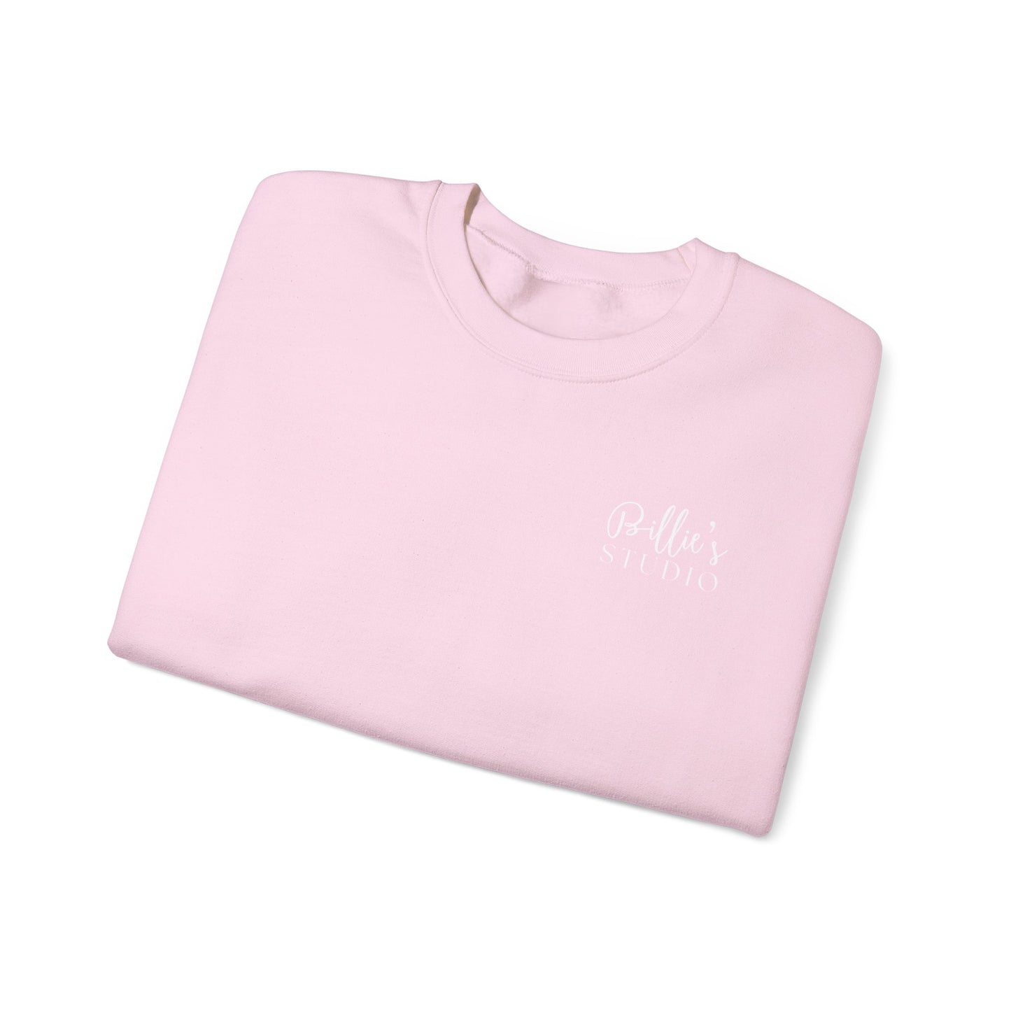 Billie’s Studio Pilates Club Sweatshirt – Soft Pink Edition