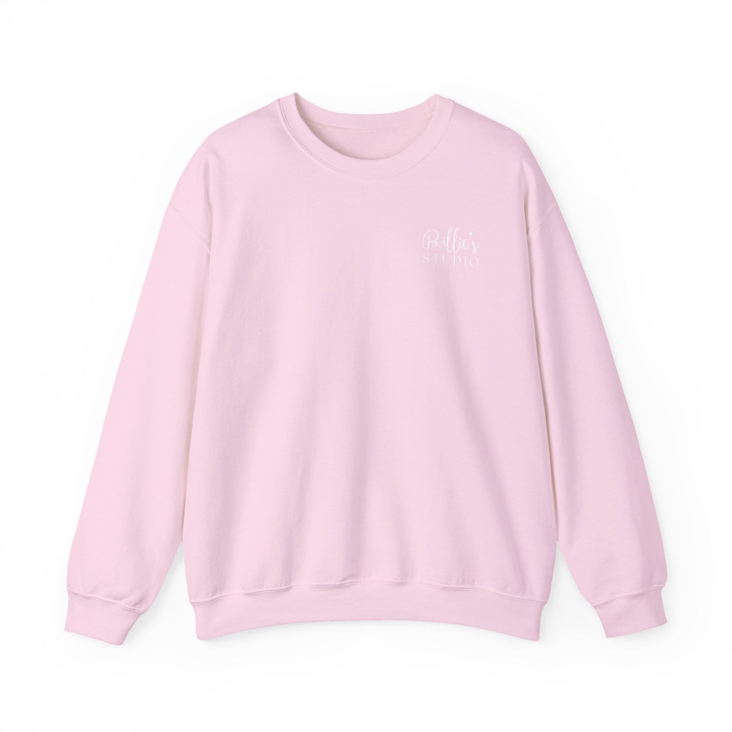 Billie’s Studio Pilates Club Sweatshirt – Soft Pink Edition