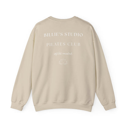 Billie’s Studio Pilates Club Sweatshirt – Soft Pink Edition
